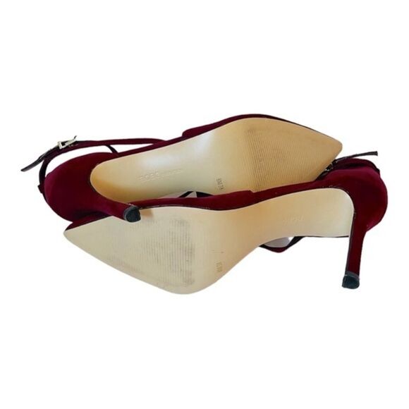 BCBGeneration Strappy Suede Heels -‎ Sz 8 - Picture 5 of 8